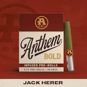 Anthem - Jack Herer - 5 x .5g - Infused Preroll