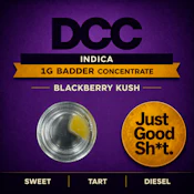 Blackberry Kush *9% Terps* | 1g Live Badder | TAX INCLD