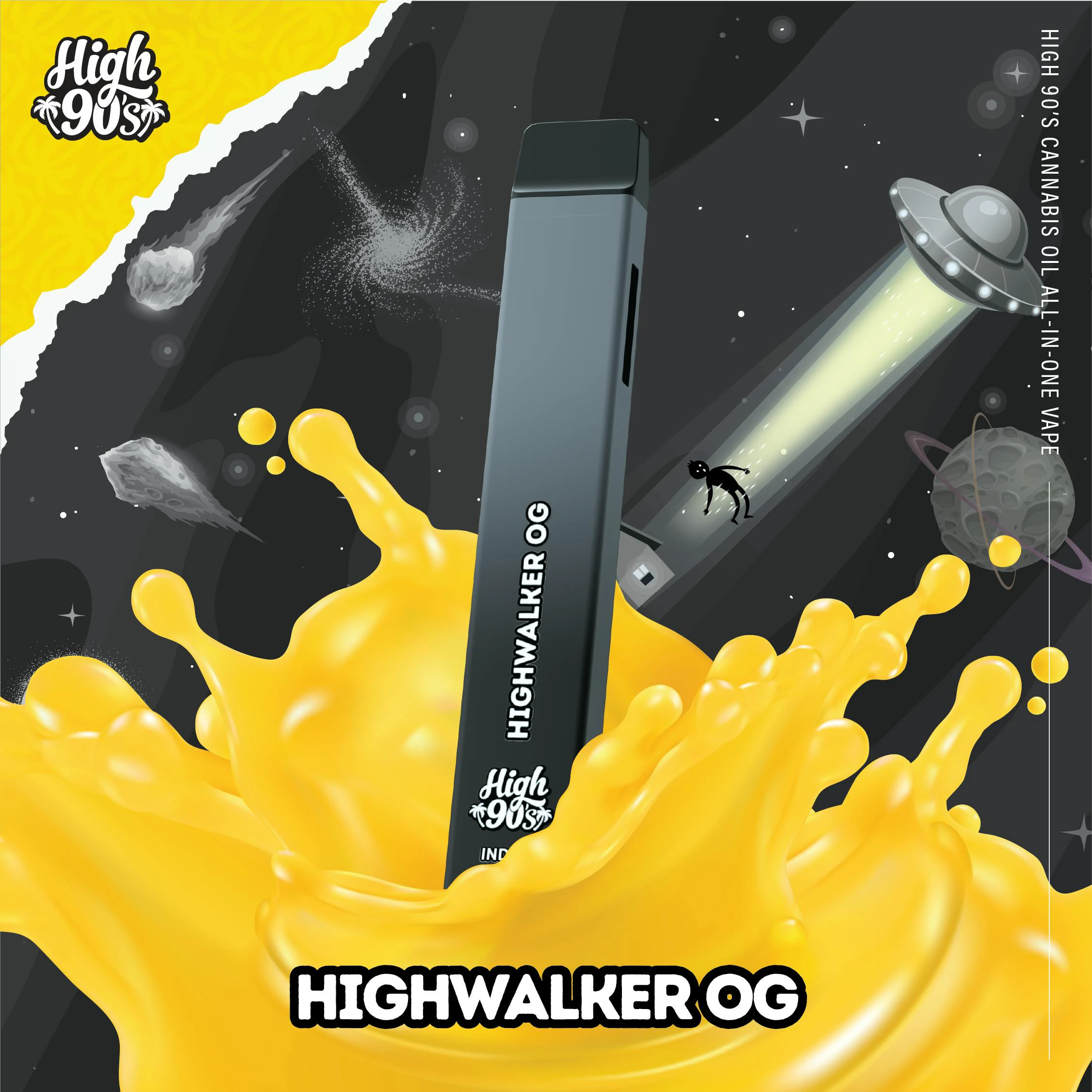 HIGH 90s - Highwalker OG - 1g Disposable (High 90s) Main Image