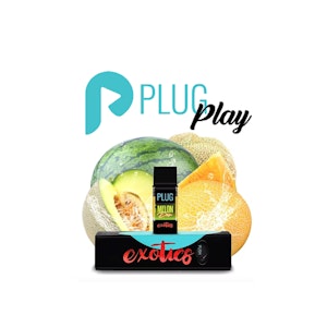 PLUGplay - Exotics - Melon Dew - Cartridge - 1g