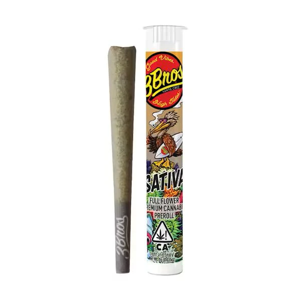 3Bros - 3 Bros Preroll 1g Lemon Diesel Main Image