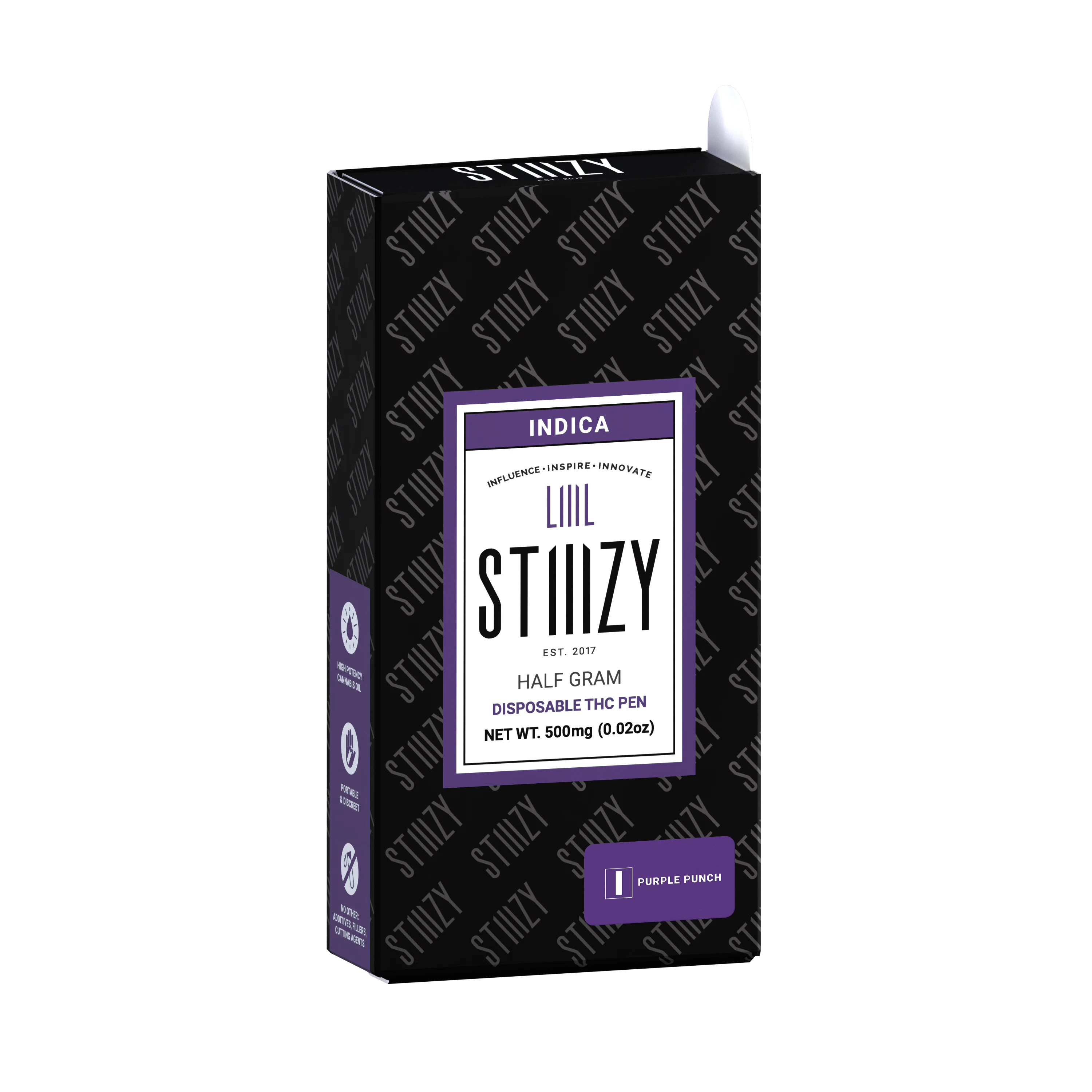 STIIIZY - Purple Punch - 0.5g LllL AIO Vape Main Image