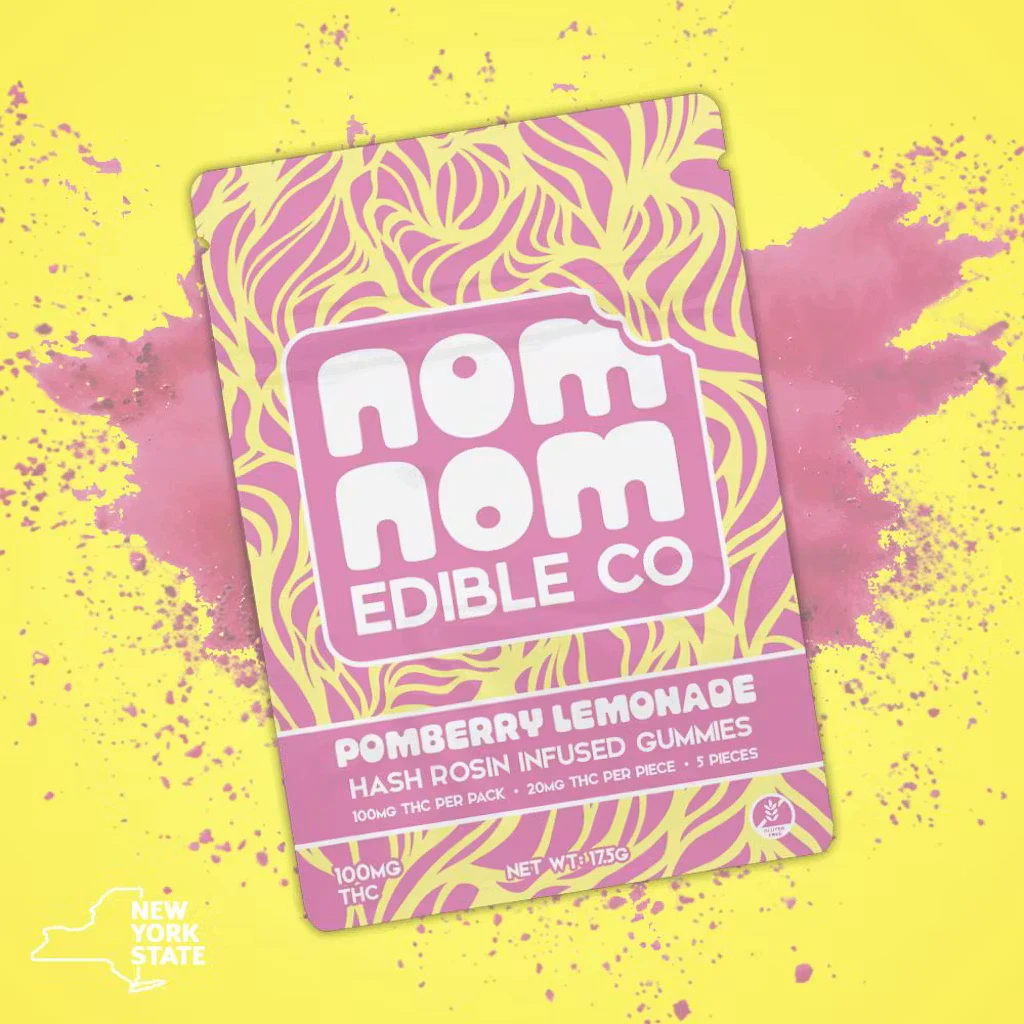 Nom Nom - Nom Nom - Pomberry Lemonade - Gummy - 5 x 20mg THC Main Image