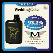 Wedding Cake Dank Tank Disposable 1g