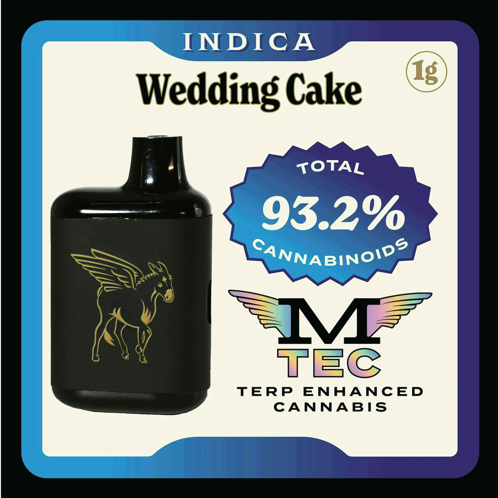 Dank Tank - Wedding Cake Dank Tank Disposable 1g Main Image