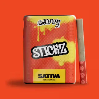 Savvy - Savvy Stickz | 10pk Prerolls | Super Lemon G | 5g Main Image