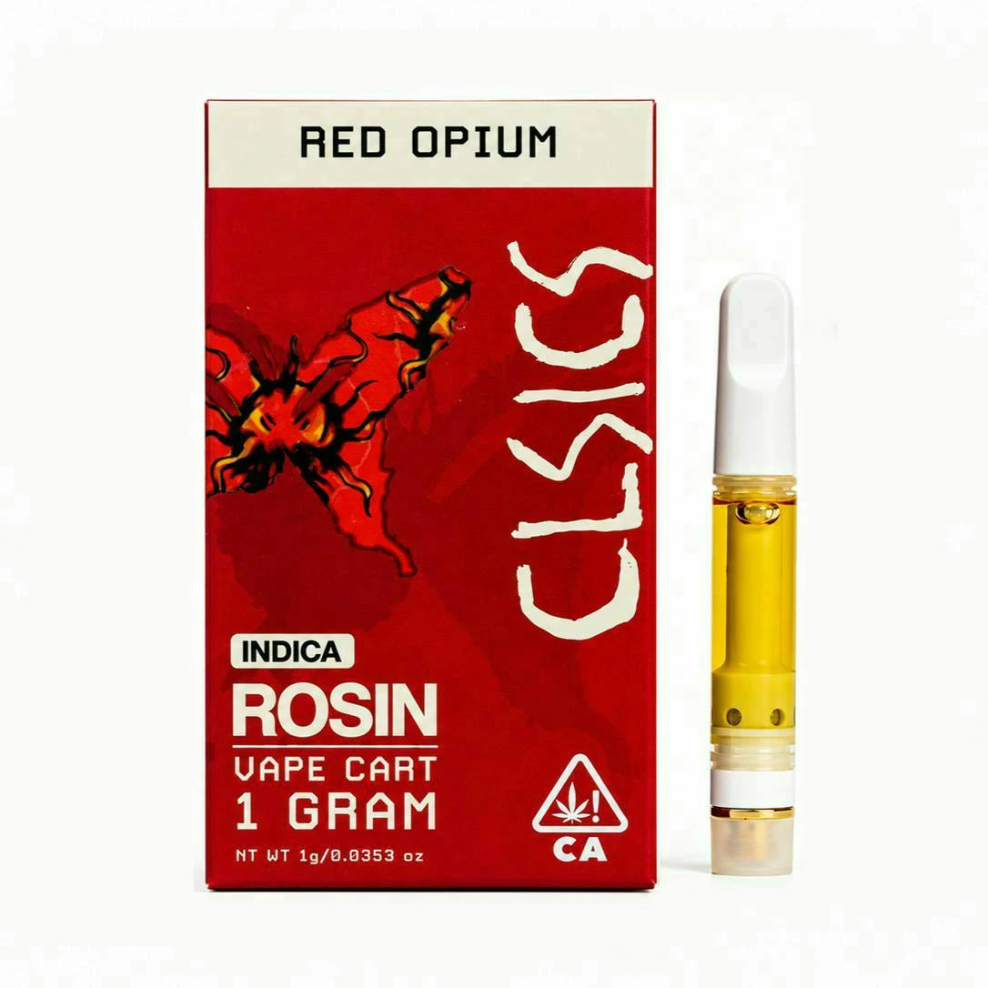 CLSICS - CLSICS | Red Opium | Live Rosin Cartridge | [1g] | Indica Main Image