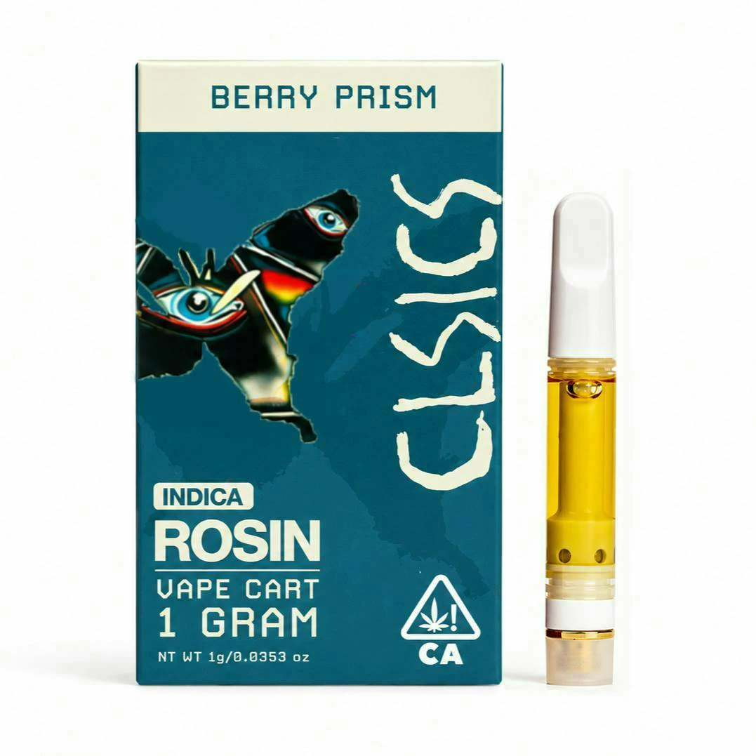 CLSICS - CLSICS | Berry Prism | Live Rosin Cartridge | [1g] | Indica Main Image
