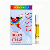 CLSICS | Rainbow Beltz | Live Rosin Cartridge | [1g] | Hybrid