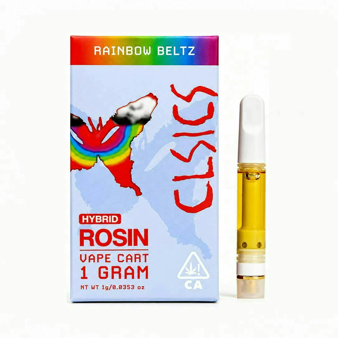 CLSICS - CLSICS | Rainbow Beltz | Live Rosin Cartridge | [1g] | Hybrid Main Image