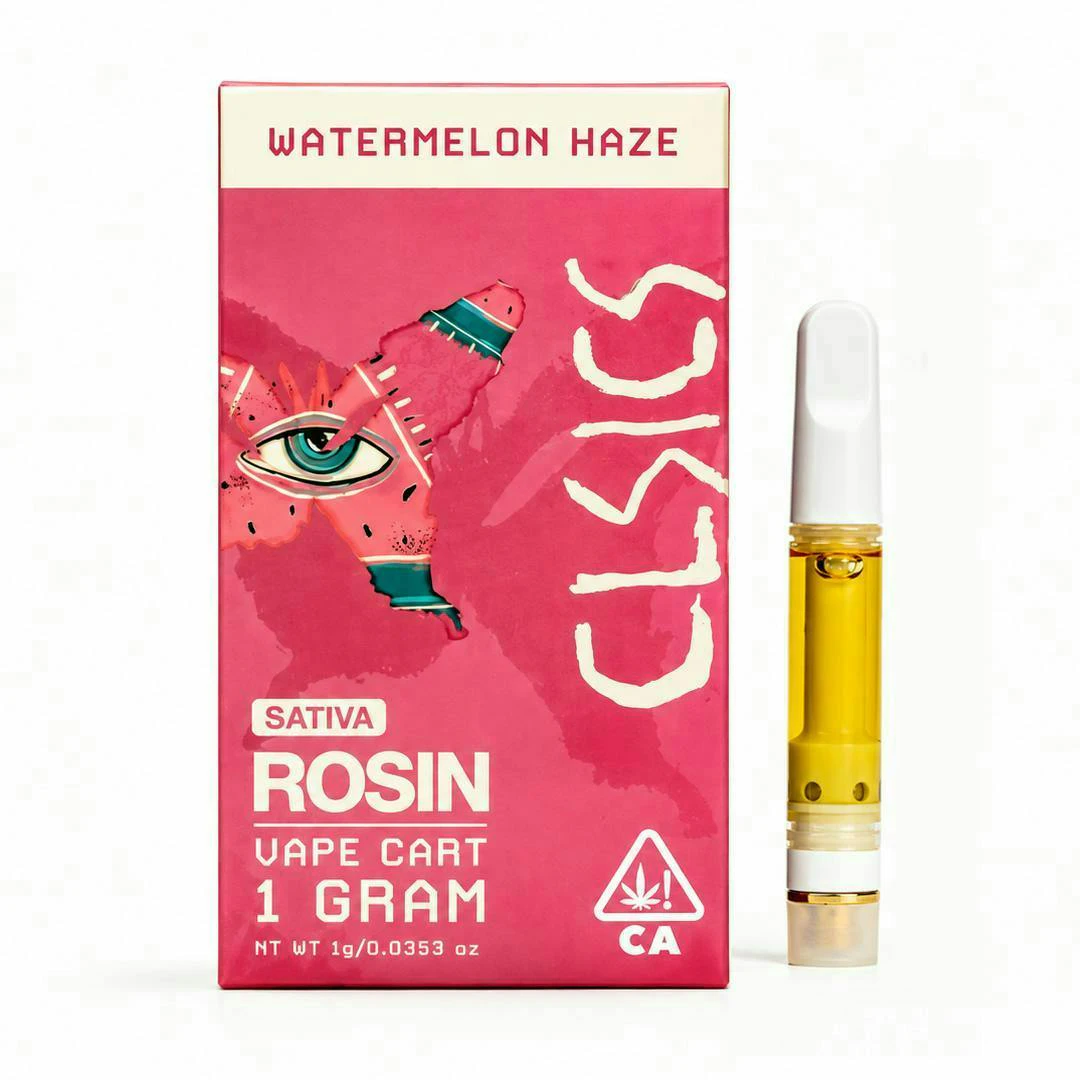CLSICS - CLSICS | Watermelon Haze | Live Rosin Cartridge | [1g] | Sativa Main Image