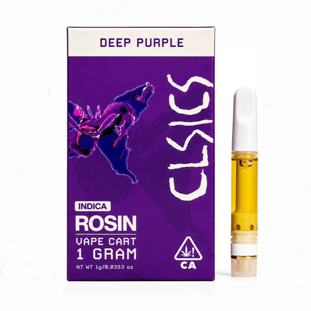 CLSICS - CLSICS | Deep Purple | Live Rosin Cartridge | [1g] | Indica Main Image