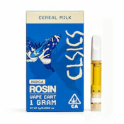 CLSICS | Cereal Milk | Live Rosin Cartridge | [1g] | Indica