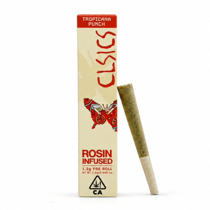 CLSICS - CLSICS | Tropicana Punch | Rosin Infused Pre-Roll | [1.3g] | Hybrid Main Image