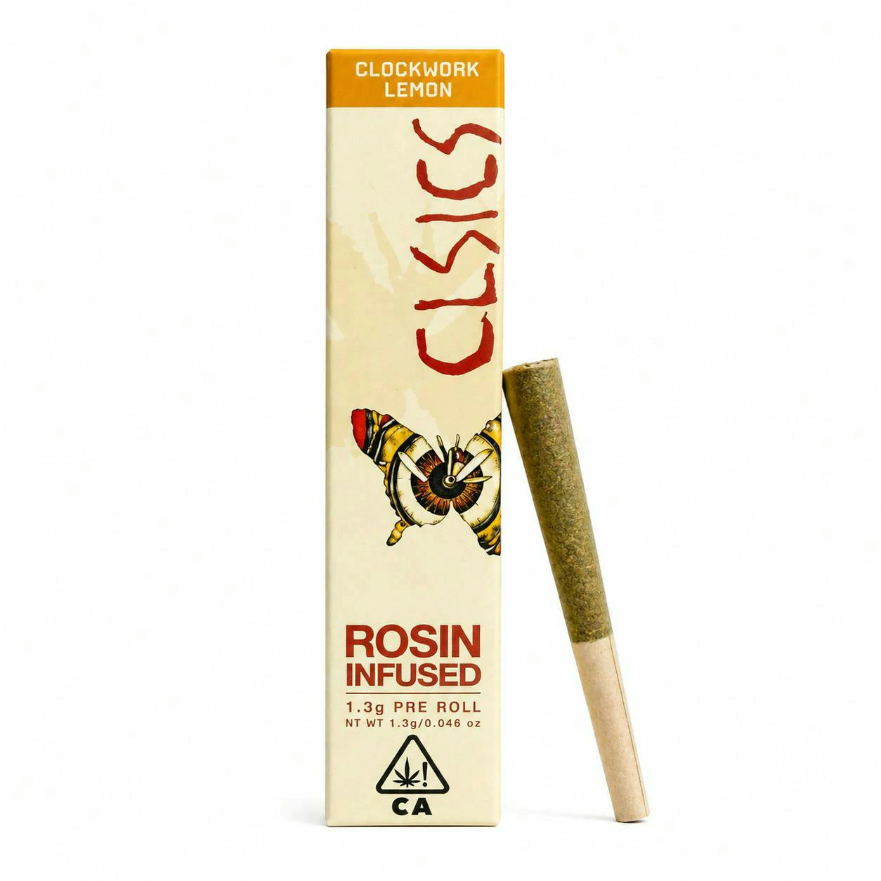 CLSICS - CLSICS | Clockwork Lemon | Rosin Infused Pre-Roll | [1.3g] | Sativa Main Image