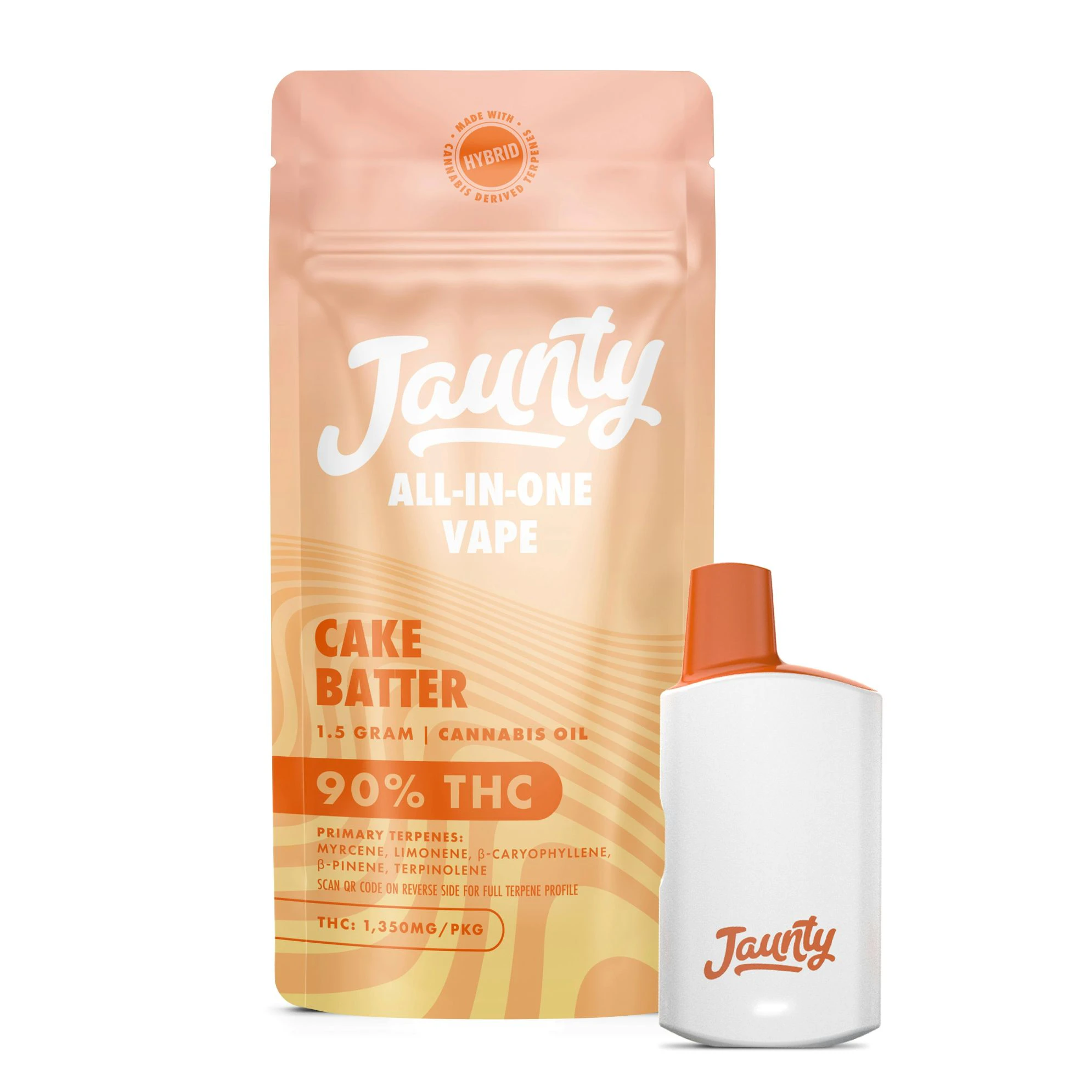 Jaunty - Jaunty - Cake Batter - AIO Vape - 1.5g Main Image
