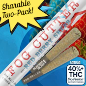 Fogg Cutter | Red Berry Sherb | 0.5g Pre-Roll | 2-Pack | 1g Total | Resin Infused | [S]