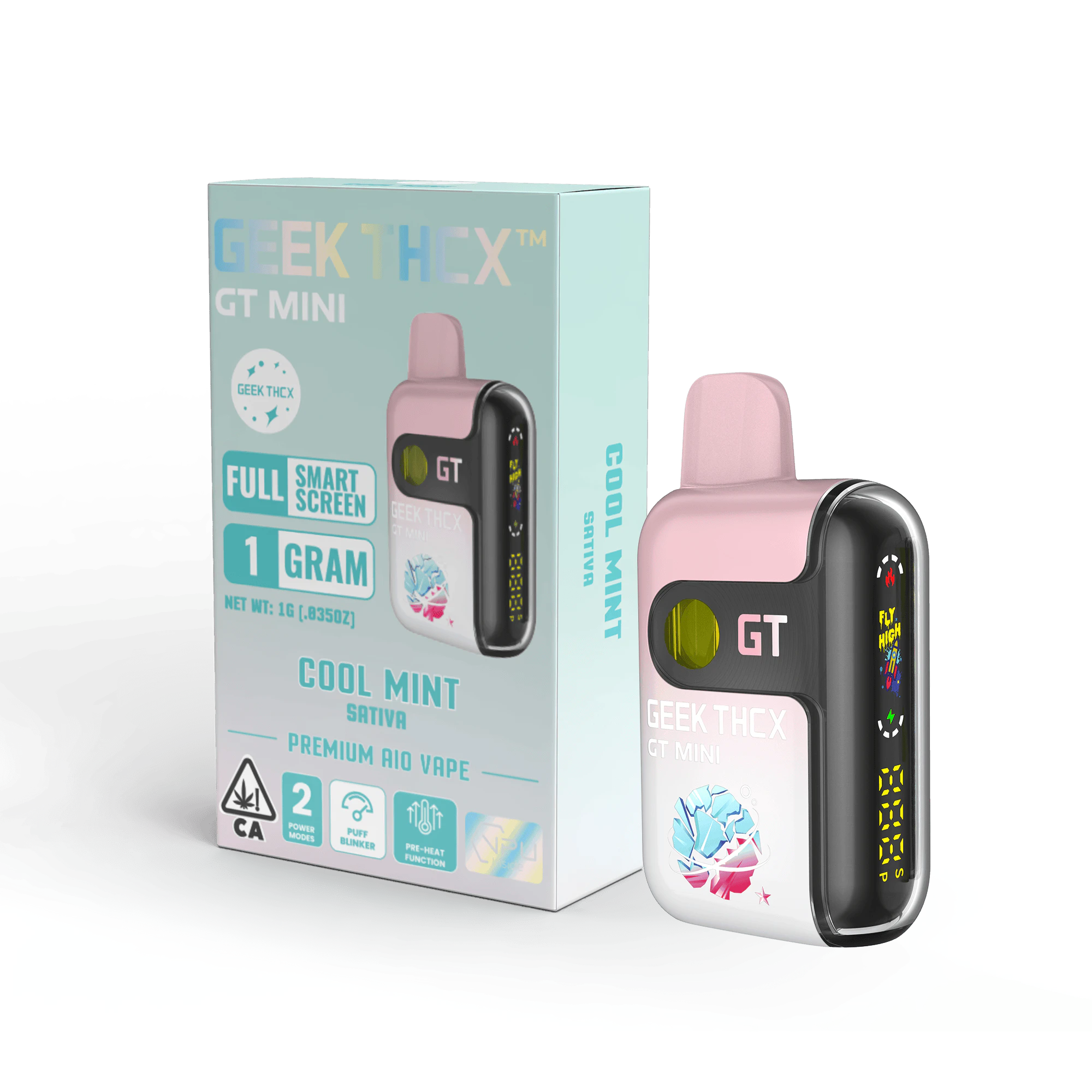 GEEK - GEEK THCX Cool Mint 1g Disposable Main Image