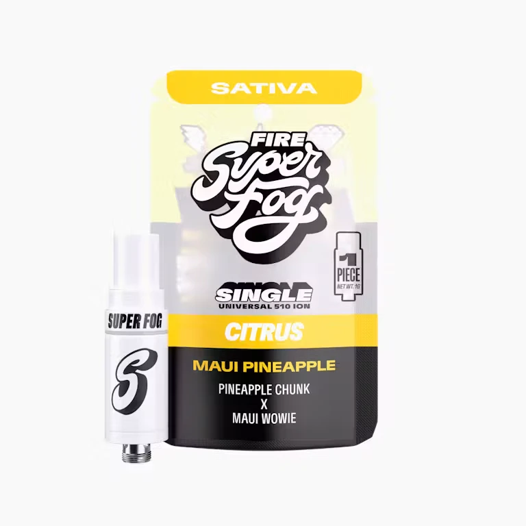 MFused - Super Fog (Duplicate) - Mfused | 510 Cart | Super Fog | Maui Pineapple | 1g Main Image
