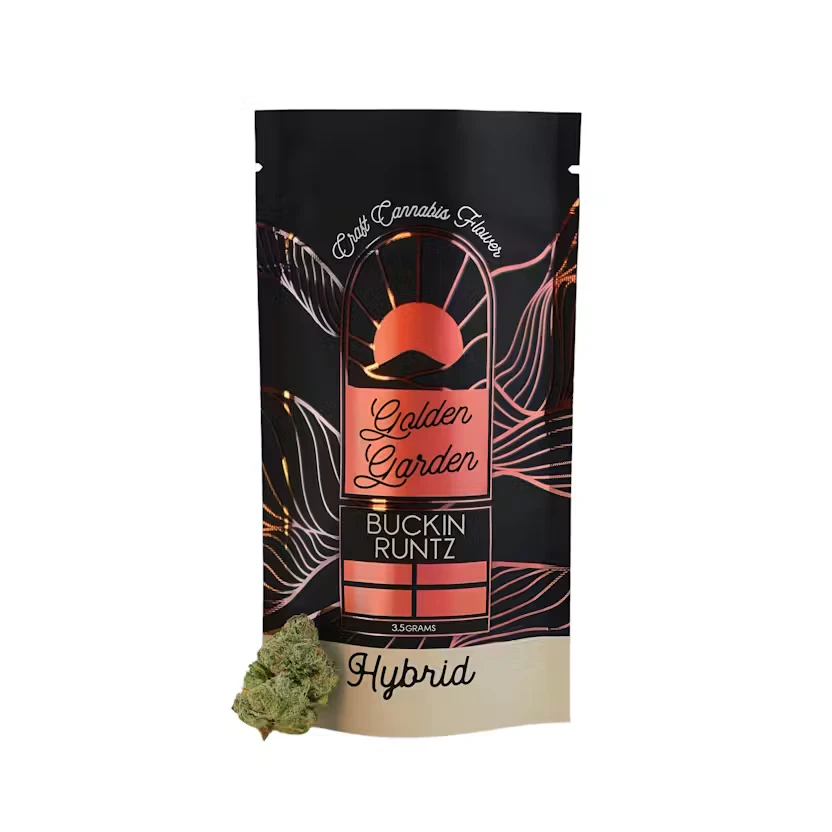 Golden Garden - Golden Garden | Flower | Buckin Runtz | 3.5g Main Image
