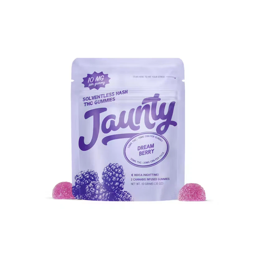 Jaunty - Jaunty | Hash Edible | Dreamberry | 10mg 2pk Main Image