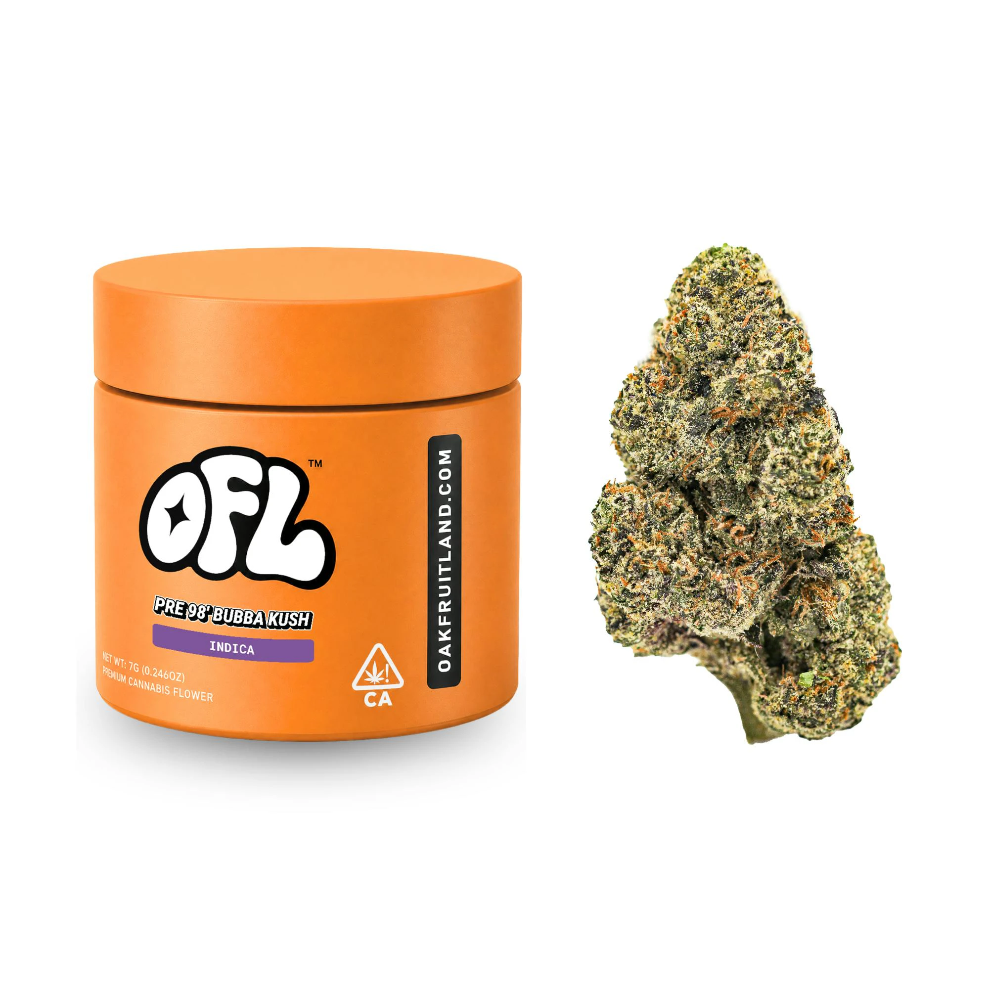 Oakfruitland (OFL) - Pre 98 Bubba Kush | Premium Flower | 7g Main Image