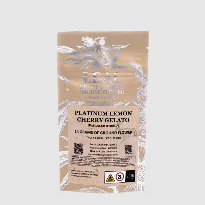 Leal - Leal - Platinum Lemon Cherry Gelato - 14g Ground Flower Main Image