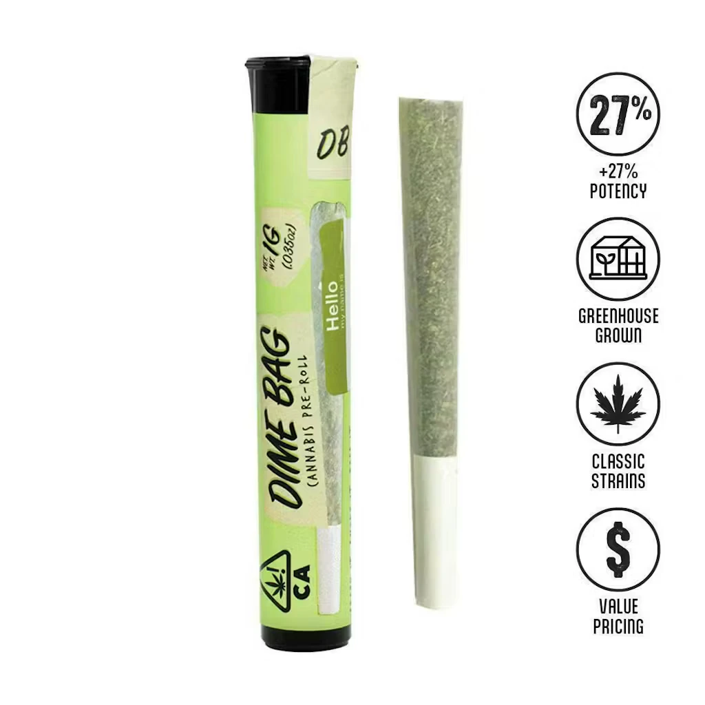 Dime Bag - [Dime Bag] Pre-roll - 1g - Oreoz (I) Main Image