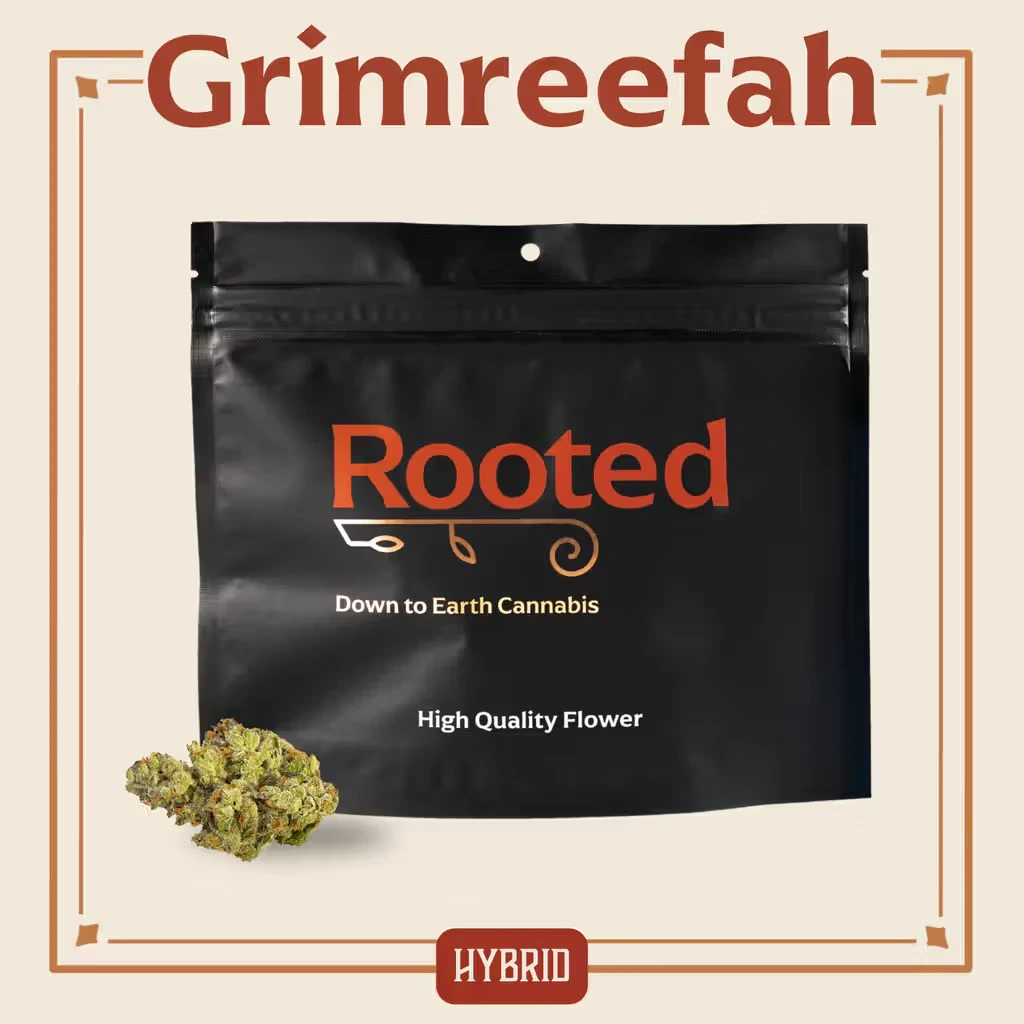 Rooted - Rooted | 1oz Flower | Grimreefah | 28g Main Image