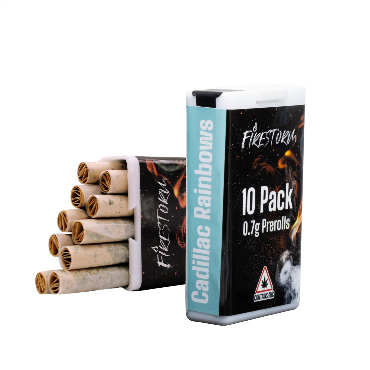 Firestorm - Firestorm | Cadillac Rainbows | .7g Pre-Roll | 10-Pk | 7g Total | (I) Main Image
