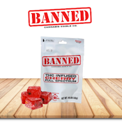 Banned Cherry Gummies 200mg (4x50mg)