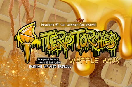 THE HEMPIRE COLLECTIVE - THC Resin Infused Preroll (1G) | Terp Torches | Waffle Haus