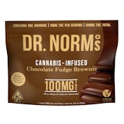 Dr. Norm's - Chocolate Fudge Brownie 100mg