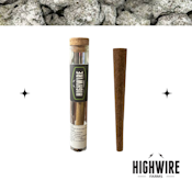 Rainbow Tartz Snow Caps Infused Zombie Hemp Blunt 1g