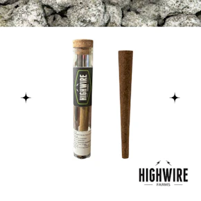Zombie Infused Hemp Blunt Peach Rings Snow Cap 1g