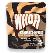 Whoa - Bite - Dark Choc Espresso - Chocolate - 100mg - 10pk