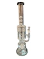 Glass: Round Perc Bong - 18"