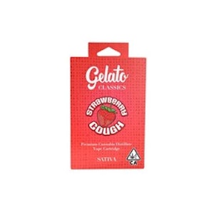 Gelato - Strawberry Cough 1g Classic Cart - Gelato