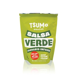 TSUMO SNACKS - TSUMO SNACKS - Edible - Salsa Verde - Mini Tortilla Round - 100MG