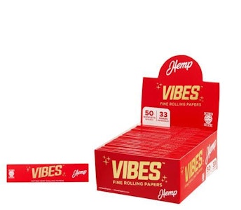 Vibes - Vibes - Hemp King Size Slim Papers