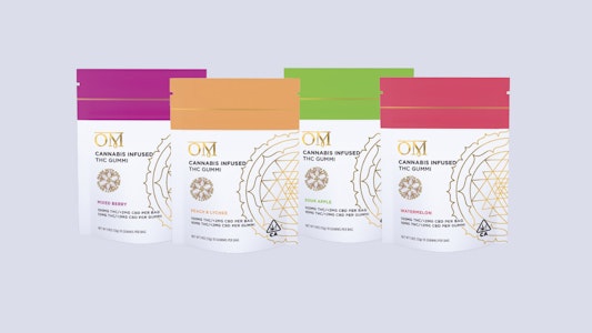 OM - Gummies - Watermelon (Rosin Infused) - 10mg each - OM