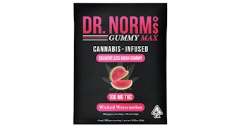 Dr. Norm's - Wicked Watermelon Solventless Hash Max Gummy - 100mg