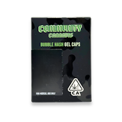 Community Cannabis - Bubble Hash 66mg Each - Capsules - 30ct - 2091mg