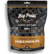 Double Chocolate Chip 10pk Indica 100mg - Big Pete's