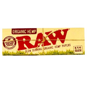 RAW PAPERS - Raw Papers - Organic 1 1/4 Papers 50ct - Accessories
