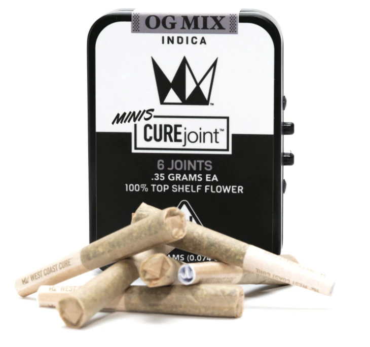 West Coast Cure - West Coast Cure - OG Mix - 6pk Mini PreRolls Main Image