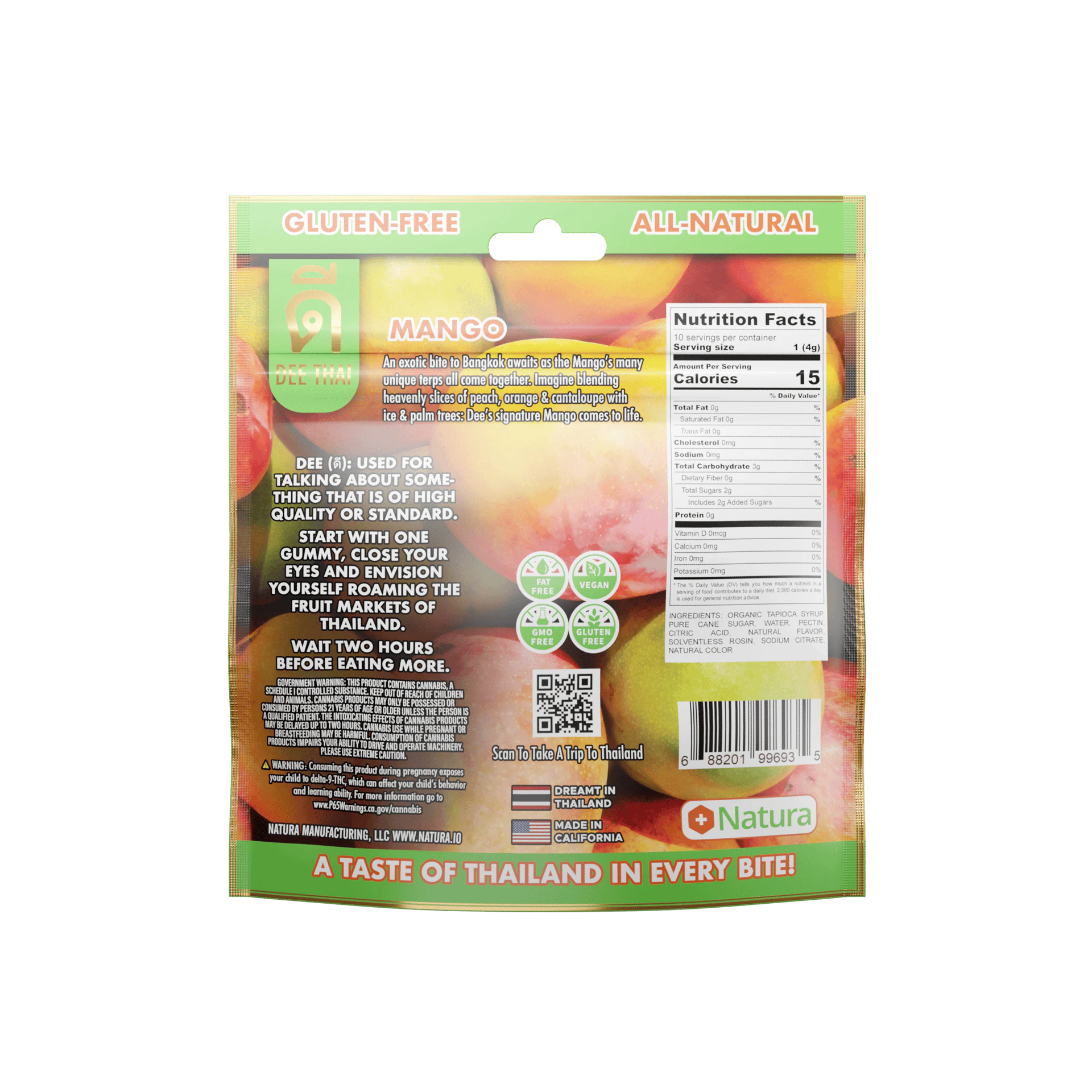Dee Thai - Dee Thai | Mango | Gummies Main Image