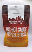 Motor City Cannabites - Hot Sauce Pretzel Sticks - 100mg