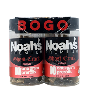 Noahs Premium BOGO - Noahs Premium BOGO - Preroll - Ghost Crack - 10 Pack