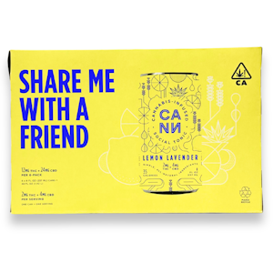 CANN - CANN - Lemon Lavender - Beverages - 2mg - 6pk